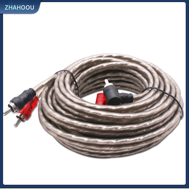 ☃Phụ Kiện Trang Trí Nhà Cửa Độc Đáo Sáng Tạo☃ Dây Cáp Khuếch Đại Tín Hiệu Âm Thanh RCA Bằng Đồng Nguyên Chất Chuyên Dụng Cho