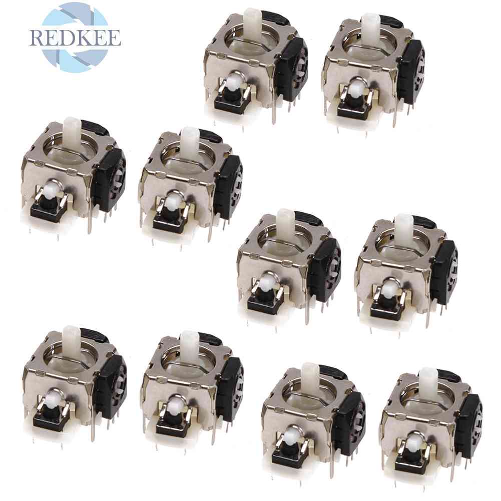 Set 10 Trục Cảm Ứng 3D 4 Pin Thay Thế Chất Lượng Cao Cho Playstation 3 PS3