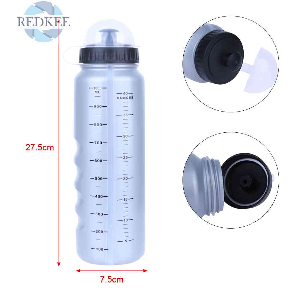 Bình Nước 1000ML Thời Trang Dùng Cho Xe Đạp Leo Núi