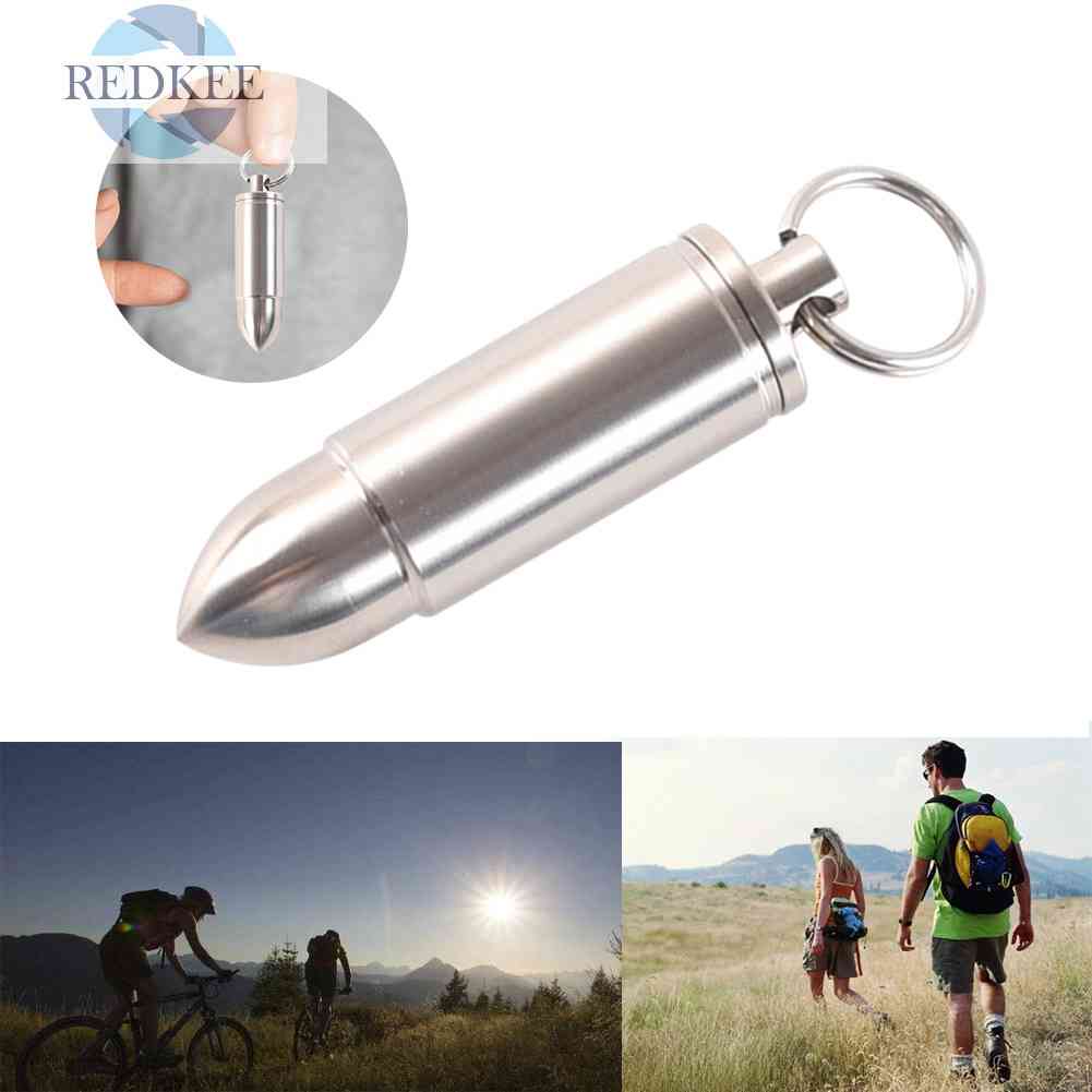 Hộp Đựng Thuốc Mini Có Móc Khóa Tiện Lợi