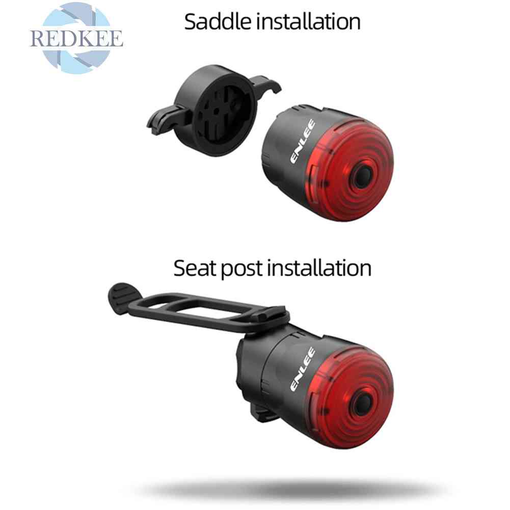 Đèn Phanh Sau Thông Minh Cho Xe Đạp Có Thể Sạc Lại Bằng Cổng USB