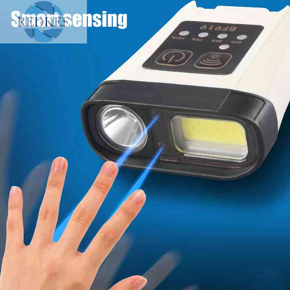 Đèn LED COB Mini Gắn Mũ Lưỡi Trai Cho Hoạt Động Ban Đêm