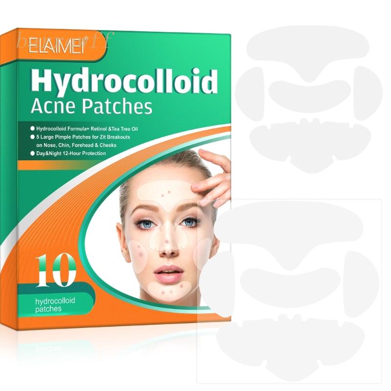 Miếng Dán Mụn Hydrocolloid 5 Trong 1 Chăm Sóc Da Mặt Cho Nữ