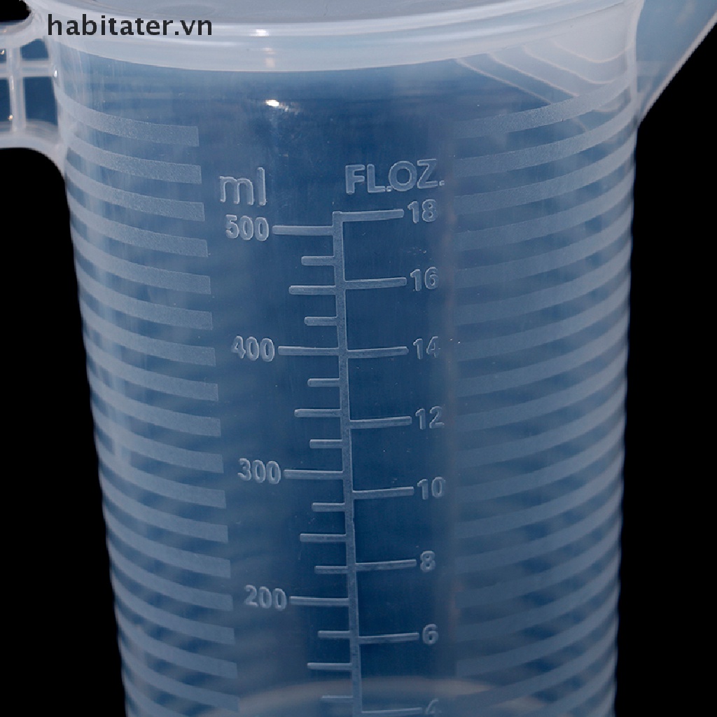Cốc Đo Lường 100 / 250 / 500ML Trong Suốt Tiện Dụng Cho Nhà Bếp