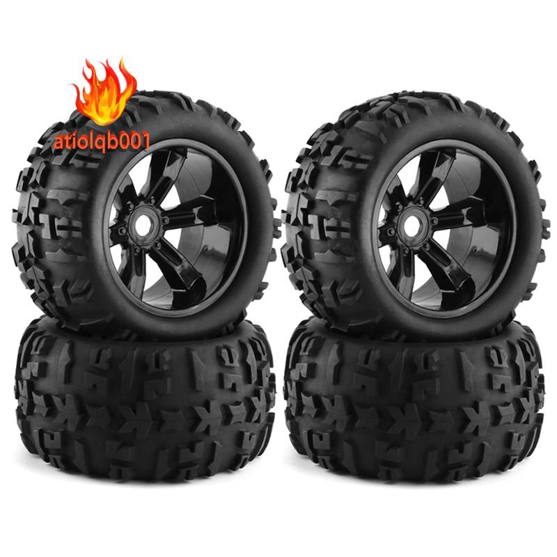 Set 4 Bánh Xe 156Mm 17Mm Chuyên Dụng Cho Xe Tải Losi LMT Arrma Kraton Traxxas Maxx E-Revo Kyosho USA-1 Monster Truck 1