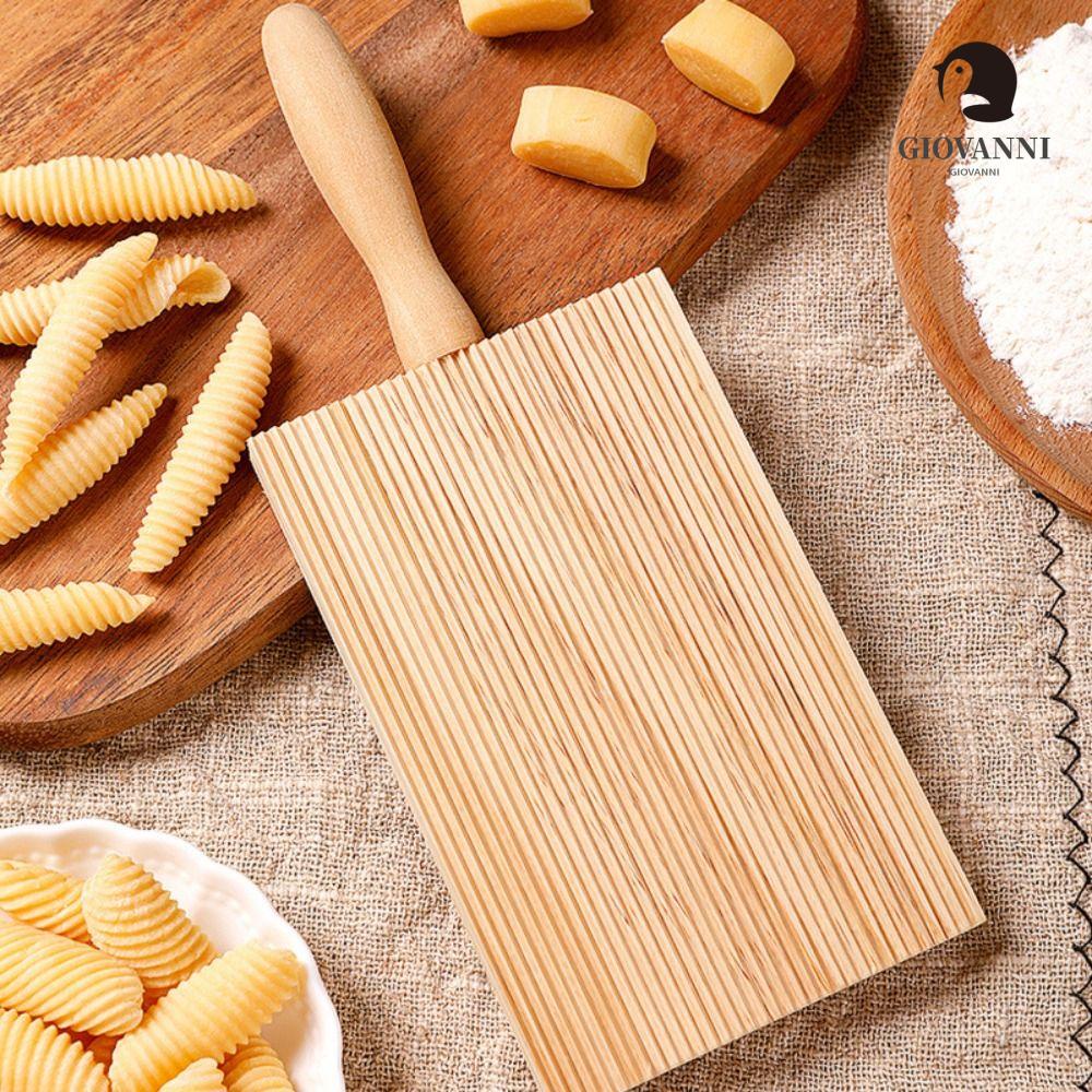 Bảng Gỗ Nấu Mì Spaghetti Garganelli Pasta Server Gnocchi DIY