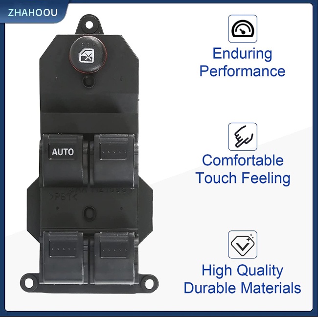 ☃Nhà Cửa☃ Công Tắc Điều Khiển Cửa Kính Xe Hơi Cho 02-06 Honda Cr-v 35750-SAE-P03