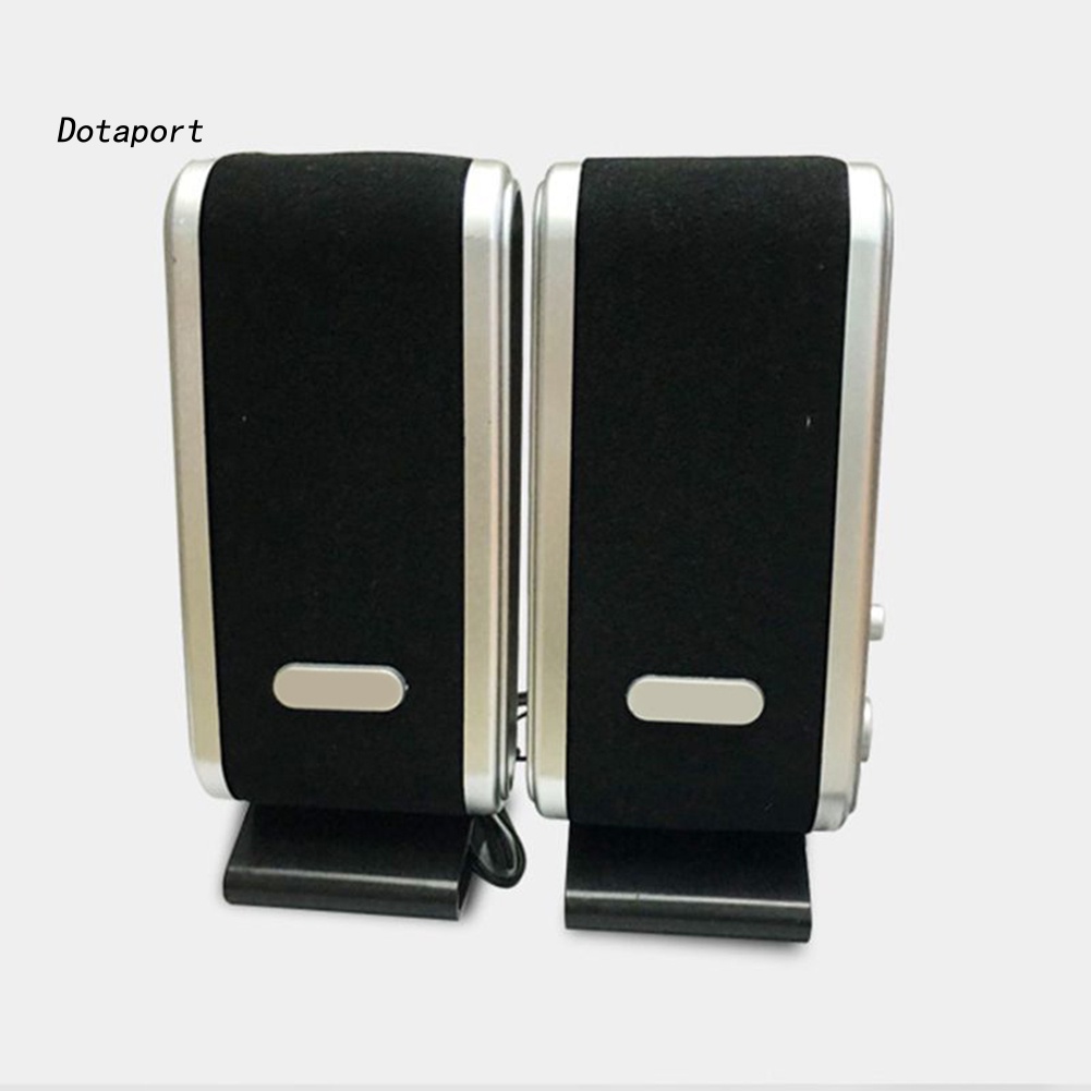 Set 2 Loa Nghe Nhạc USB 3.5mm Cho Máy Tính