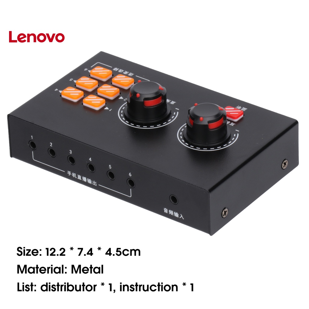 Bộ Phân Phối Âm Thanh Hoa Hướng Dương E821 Đầu Vào 8 Đầu Ra 1 Đầu Ra Tiếng Ồn Thấp 8 Kênh HiFi Cho Live Streaming