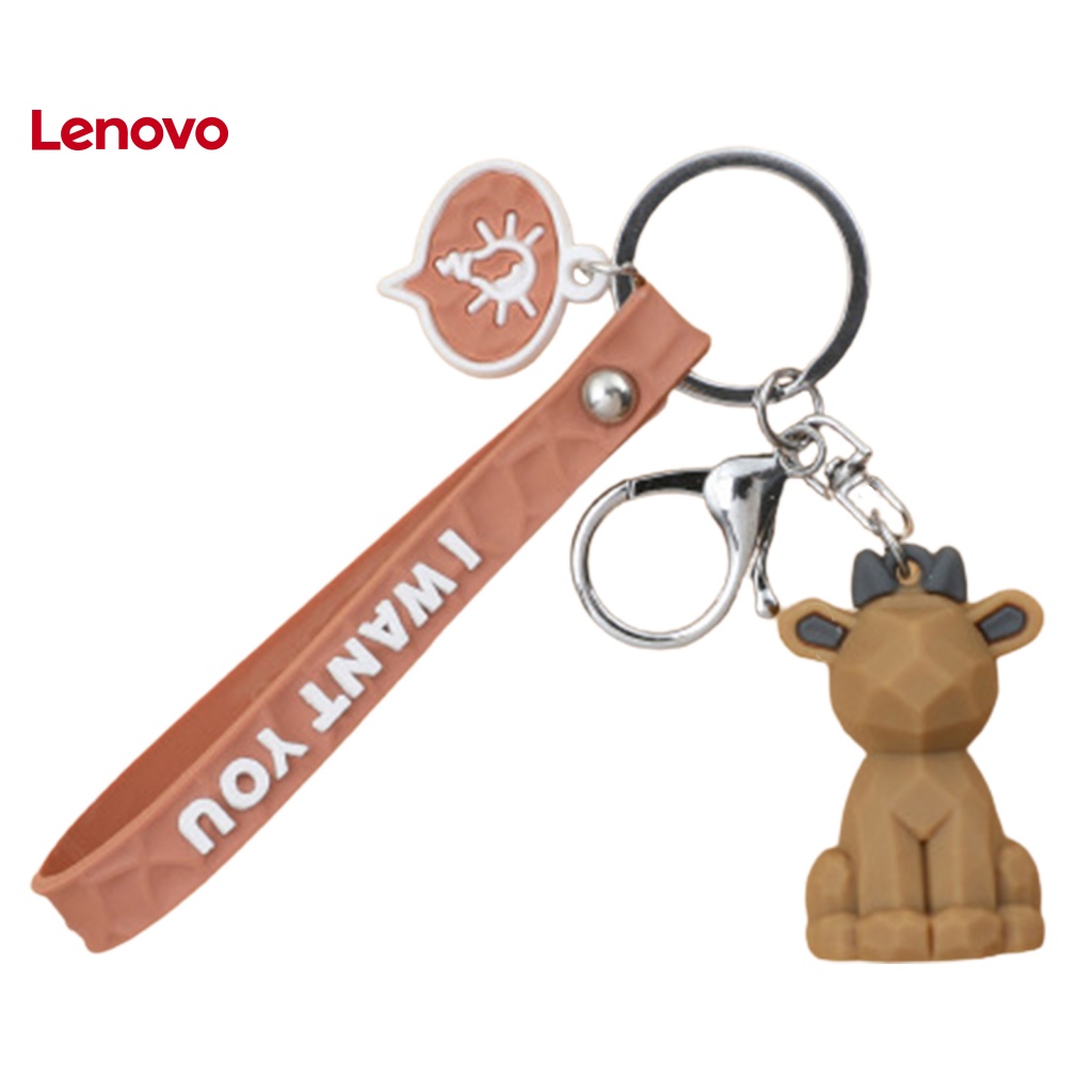 Móc Chìa Khóa Hình Đa Giác Hoạt Hình Dễ Thương Thân Thiện Với Da Không Phai Màu