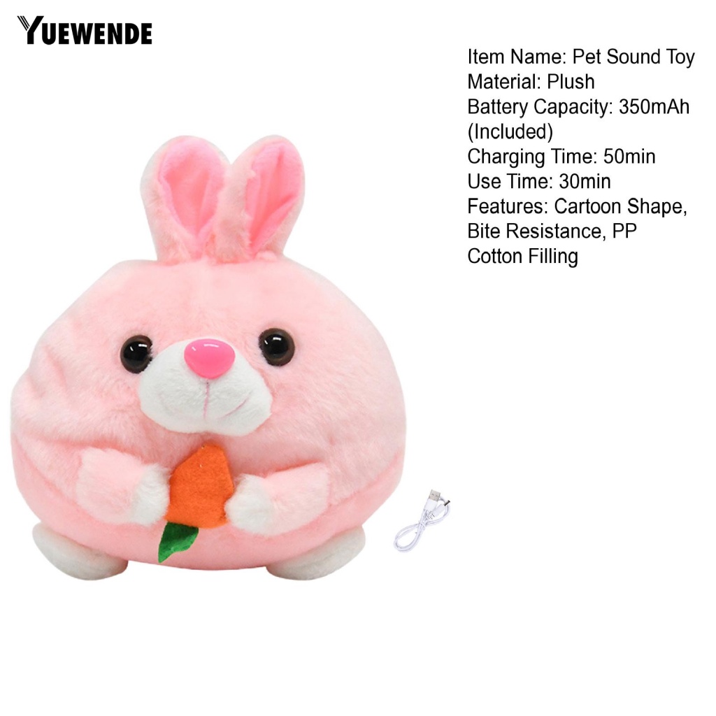 Bóng Lăn Đồ Chơi Có Âm Thanh Vui Nhộn Cho Thú Cưng Sạc USB