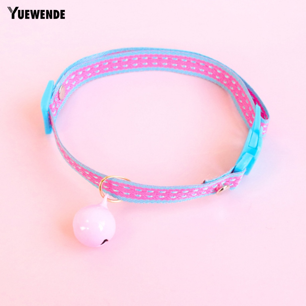 Vòng Cổ Có Chuông Màu Sắc Tươi Sáng Dành Cho Thú Cưng