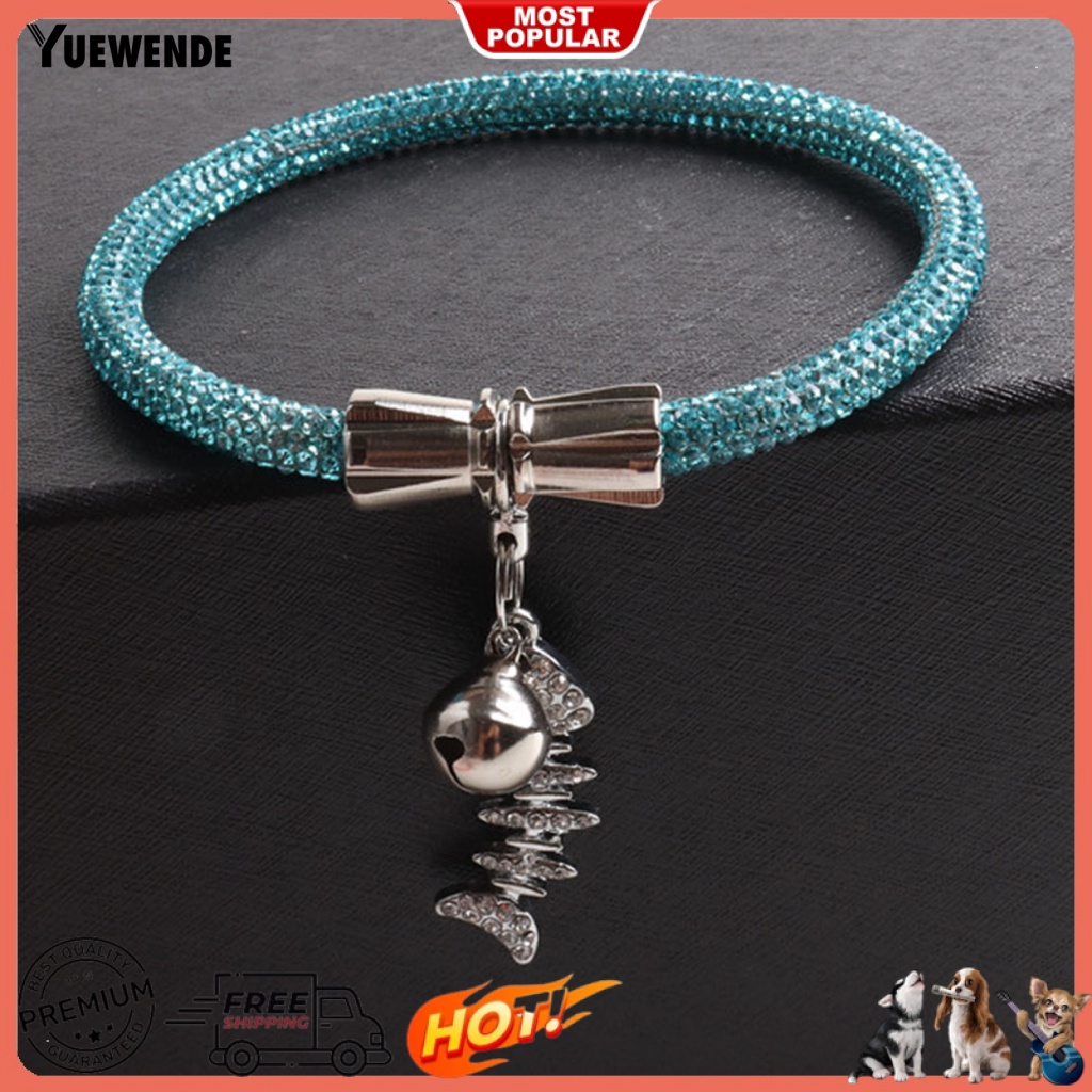 Vòng Cổ 5 Màu Lấp Lánh Đa Năng Cho Thú Cưng