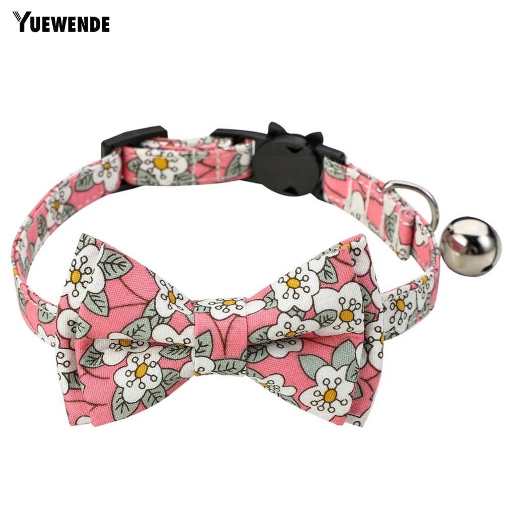 Vòng Cổ Cotton Gắn Chuông Thời Trang Cho Thú Cưng