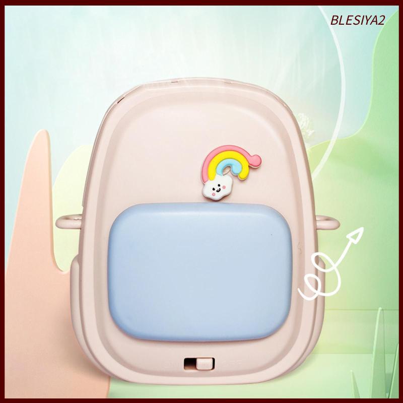 Quạt Đeo Cổ Cá Nhân Hóa / Đi Biển Mùa Hè Nhỏ Gọn Blesiya2