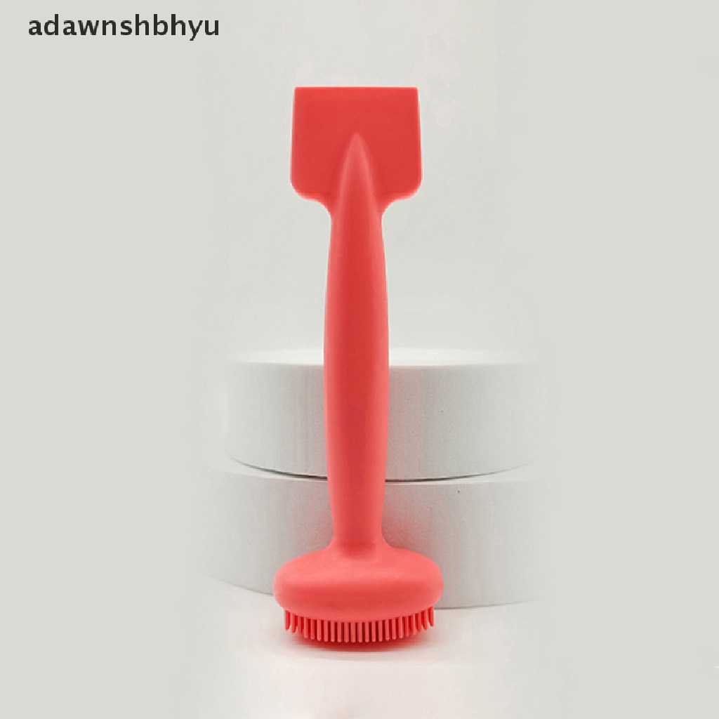 1 Cọ Rửa Mặt Silicone Hai Đầu Mềm Mại adawnshbhyu