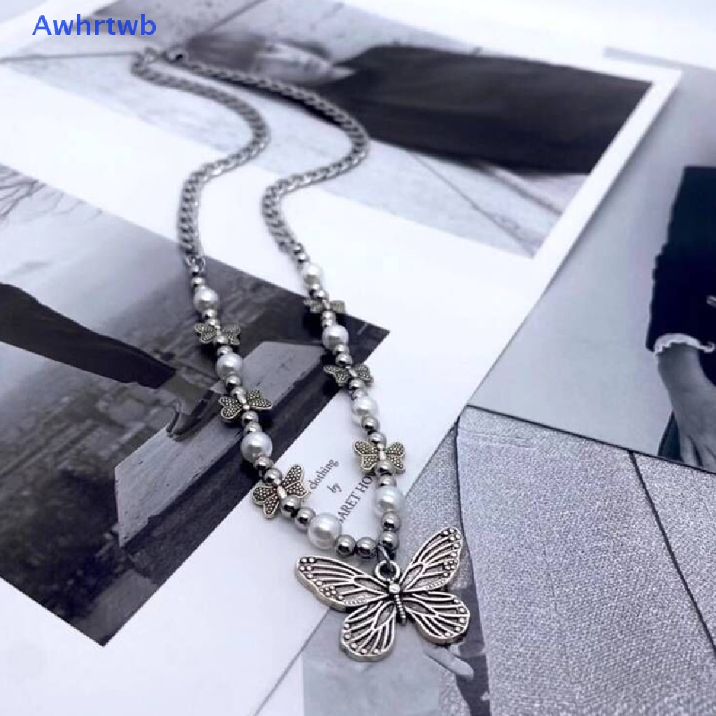 1 Vòng cổ Mặt Hình Bướm Đính Đá Thời Trang Dành Cho Nữ Mới