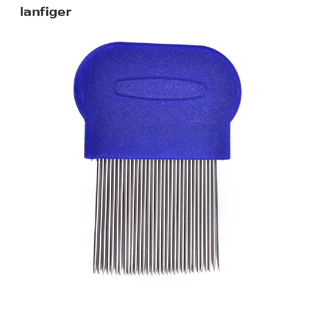 Lanf Lược Chải Tóc Anoplura Flea Cootie Bằng Thép Không Gỉ Cho Trẻ Em