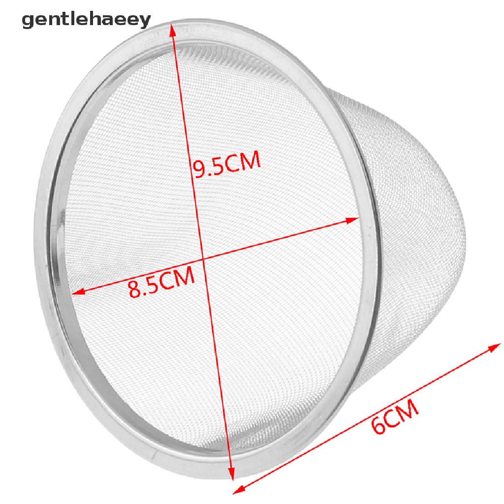 Dụng Cụ Lọc Trà Bằng Thép Không Gỉ Tái Sử Dụng Tiện Lợi