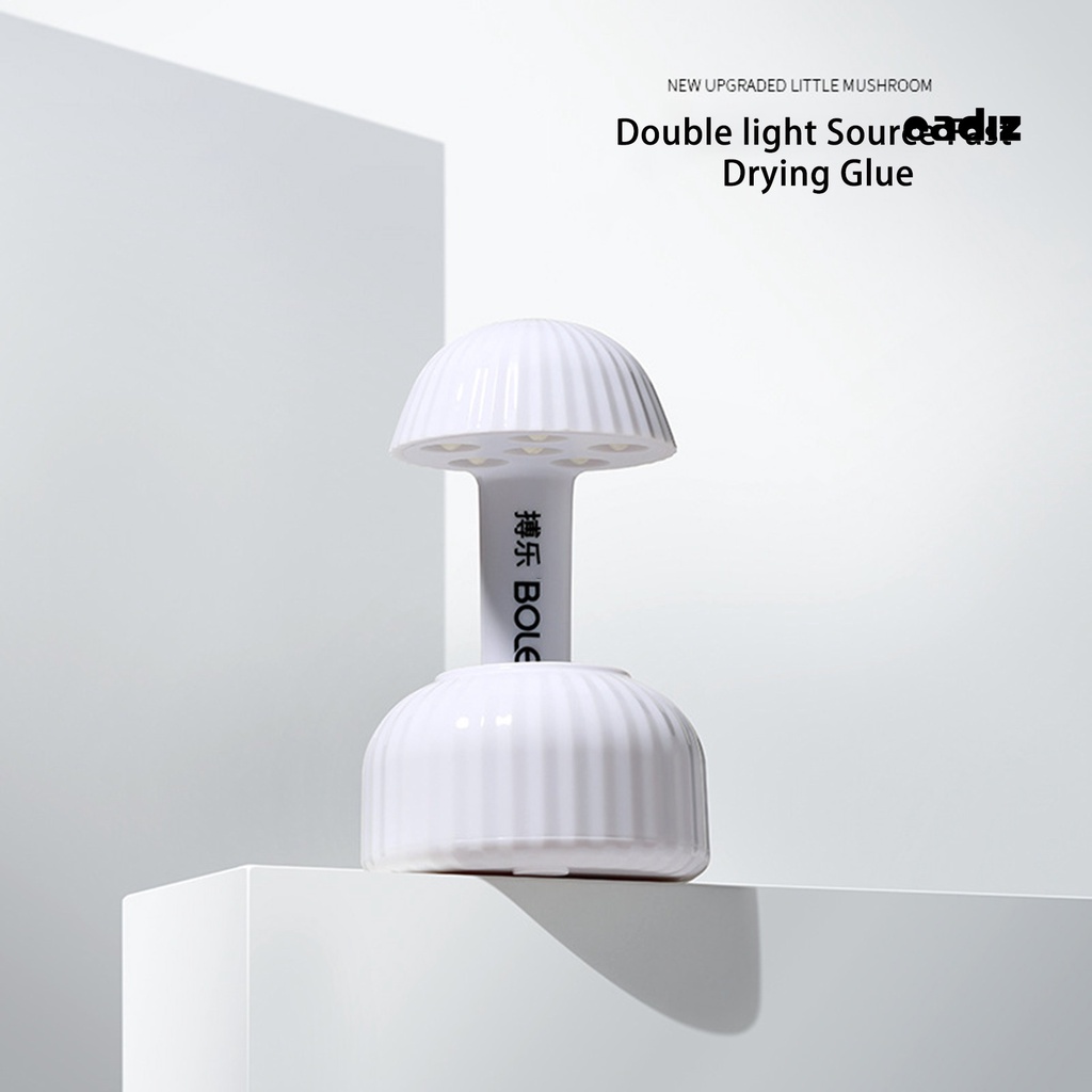 1 Bộ Máy Hong Khô Sơn Móng Tay 6 Đèn Hình Nấm Mini Chuyên Dụng Cho Salon