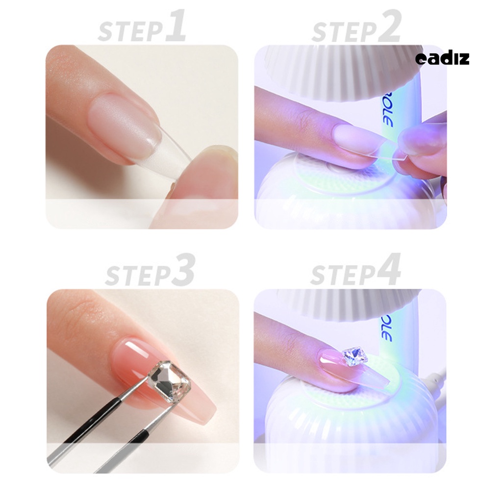 1 Bộ Máy Hong Khô Sơn Móng Tay 6 Đèn Hình Nấm Mini Chuyên Dụng Cho Salon