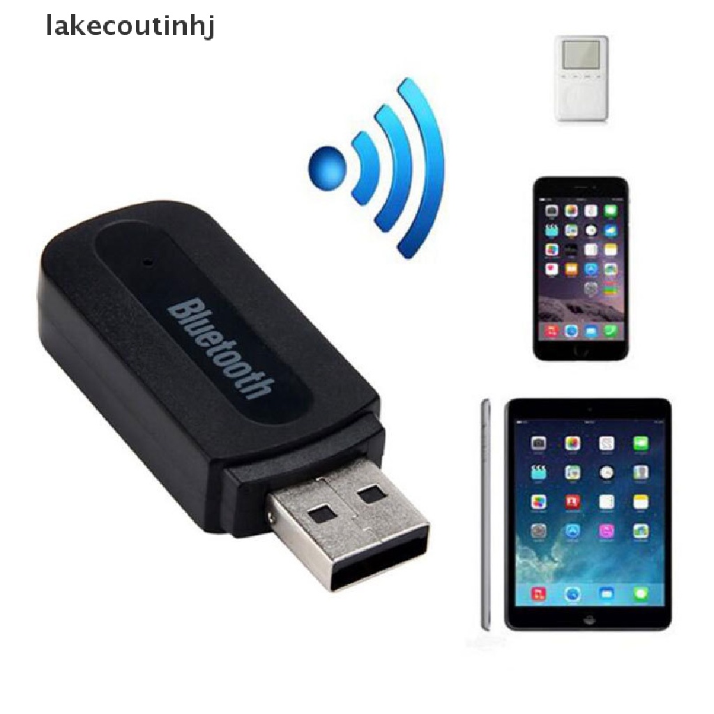 Usb Nhận Tín Hiệu Âm Thanh Bluetooth Không Dây Cho Xe Ô Tô Jack Cắm 3.5mm
