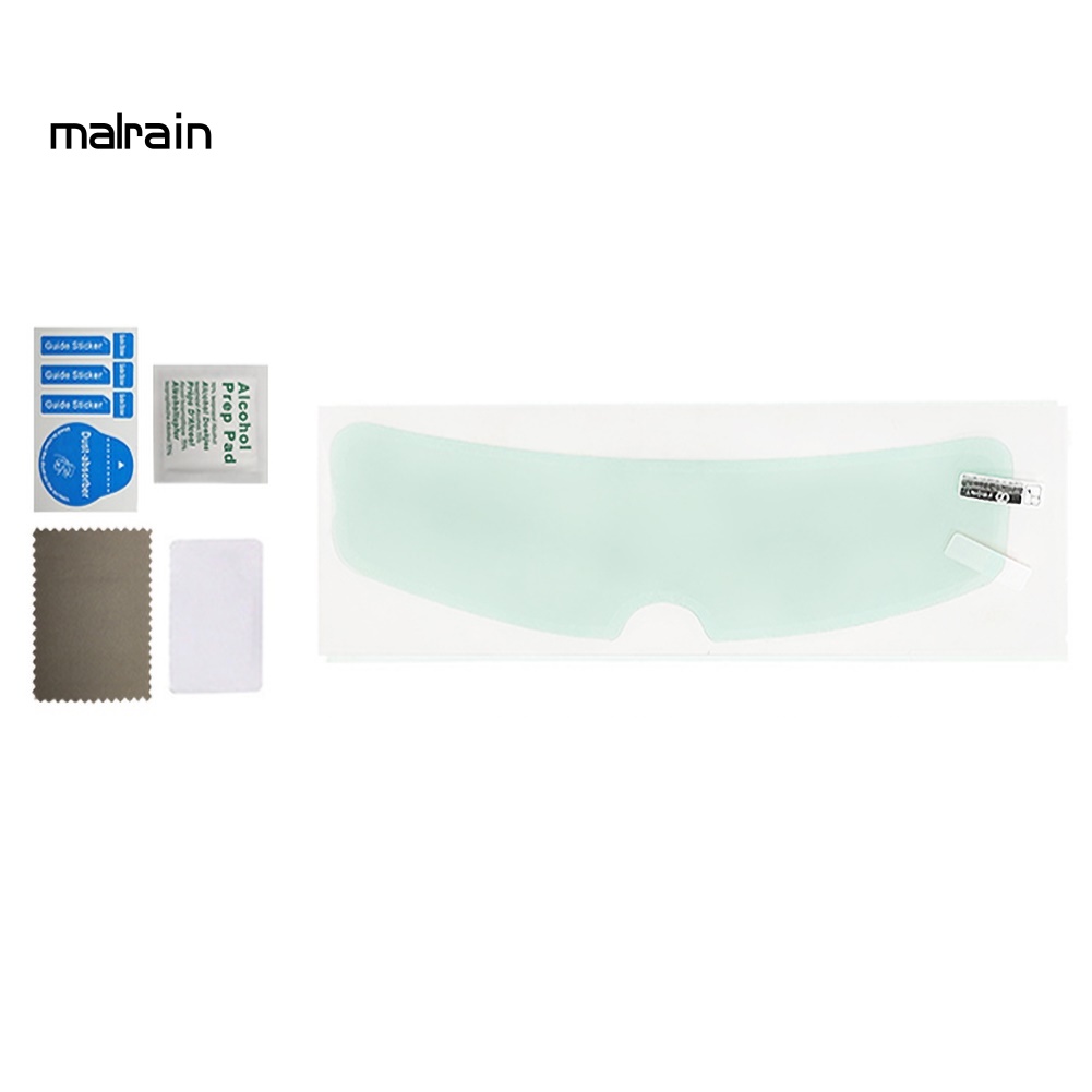 Miếng Dán Trong Suốt Chống Sương Mù Cho Mũ Bảo Hiểm Xe Máy