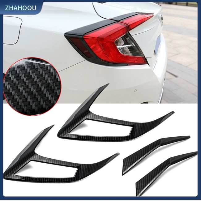 ☃Phụ Kiện Trang Trí Nhà Cửa Kiểu Dáng Dễ Thương Xinh Xắn☃ Set 4 Viền Trang Trí Đèn Đuôi Xe Hơi Tương Thích Với Năm 2016 10th