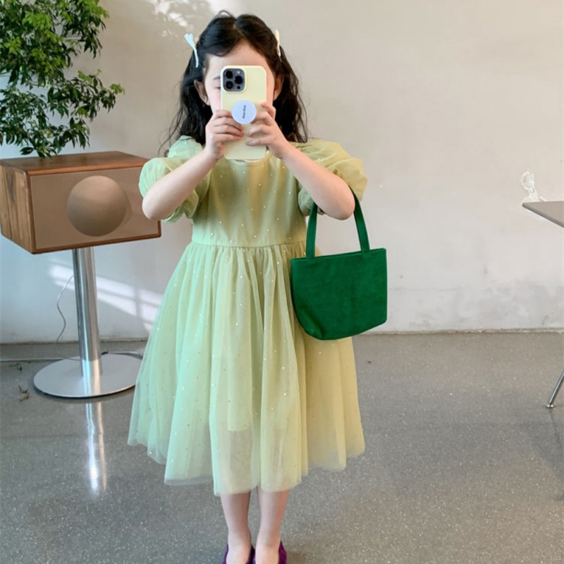 Khung Treo Đồ Dùng Em Bé Tiện Dụng Chất Lượng Cao❤Đầm Công Chúa Tay Ngắn Phồng Thoáng Khí Thời Trang Mùa Hè Phong Cách Hàn Quốc Cho Bé Gái