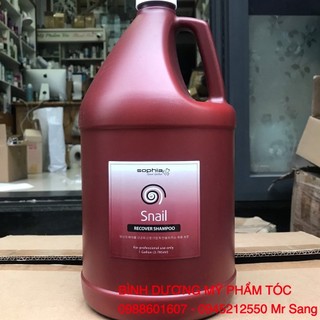 DẦU GỘI  PHỤC HỒI TÓC SNAIL SOPHIA PROFESSIONAL 3785ML (2026)