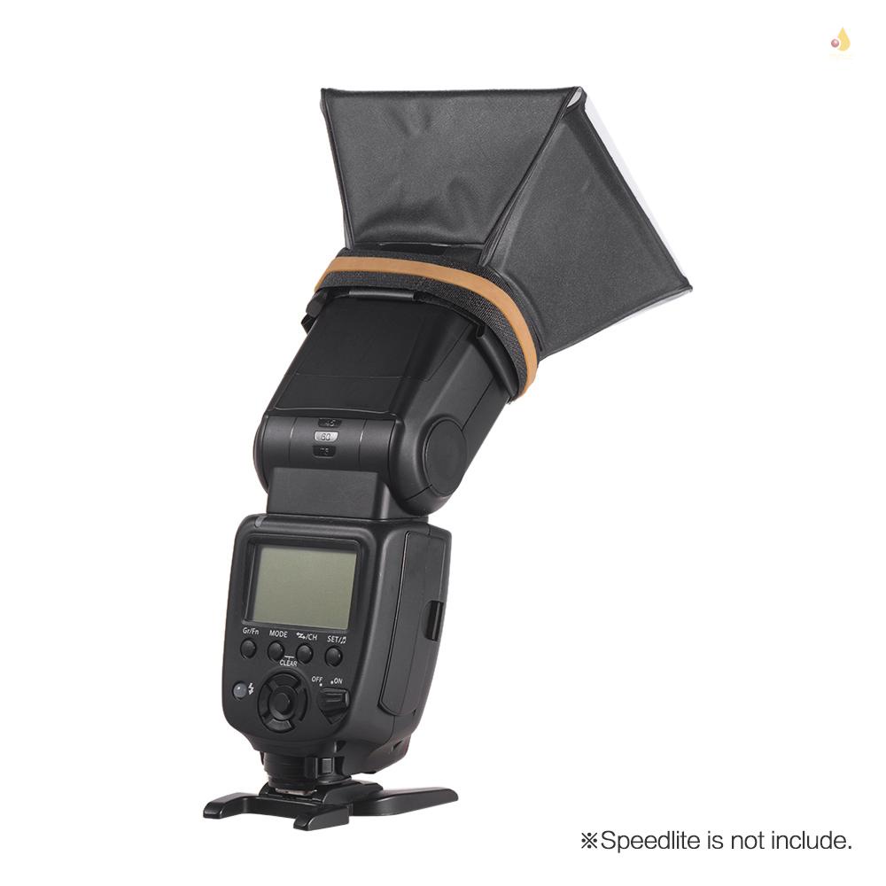 Bộ Hộp Tản Sáng Mini Cho Máy Ảnh EOS Olympus Pentax Sigma DSLR Speedlite