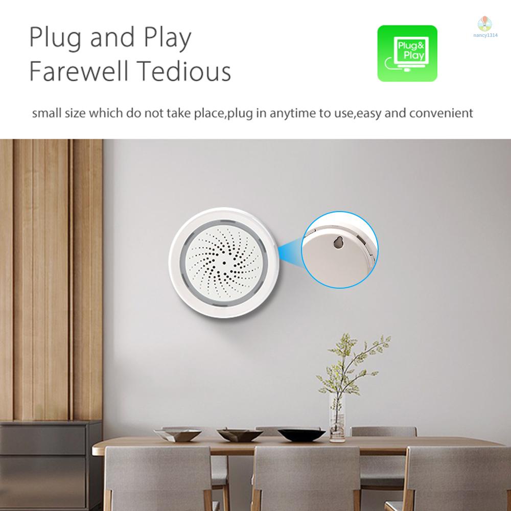 Thiết Bị Báo Động Nhiệt Độ Và Độ Ẩm Không Dây 2.4G USB 120dB