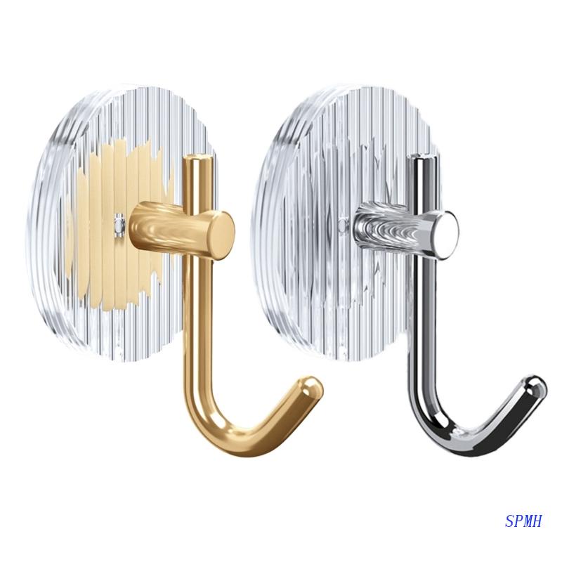 Giá Đỡ Túi Xách / Áo Khoác Gắn Tường Bằng Acrylic Trong Suốt Không Cần Đục Lỗ Cho