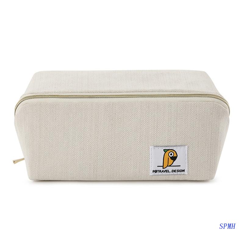 Túi Đựng Đồ Trang Điểm Chống Thấm Nước Sức Chứa Lớn Có Khóa Kéo Tiện Dụng Khi Đi Du Lịch