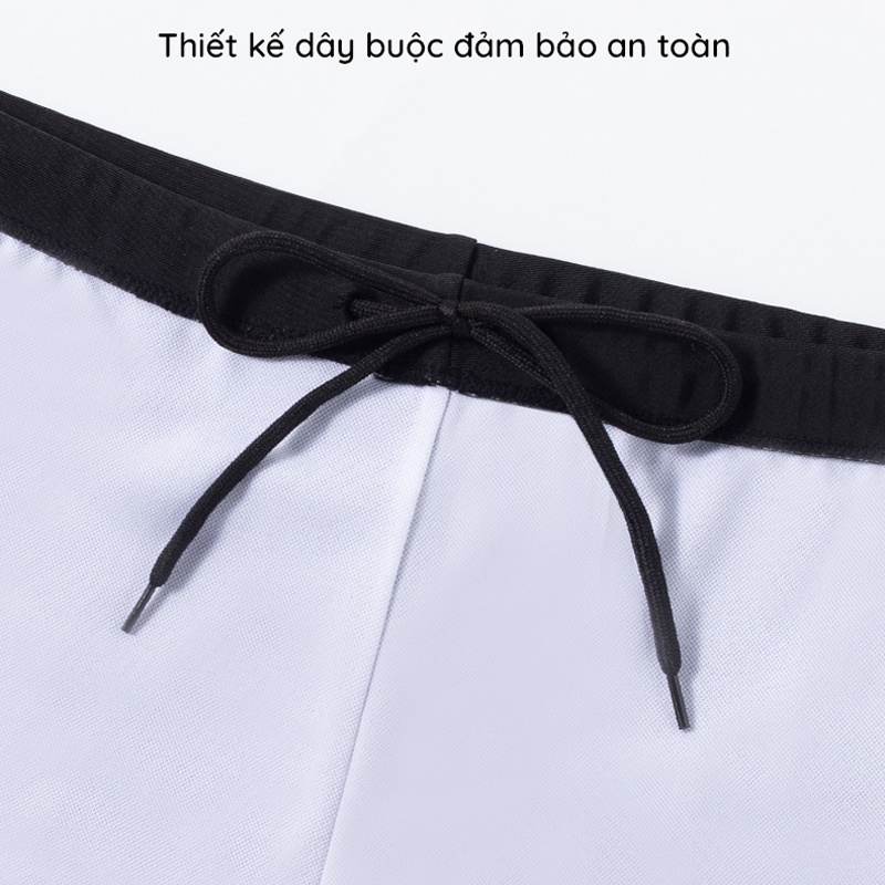 Quần bơi nam - bé trai lớn, hiệu YUKE chất vải co giãn 4 chiều, phong cách thể thao năng động có size từ 40kg đến 65 kg