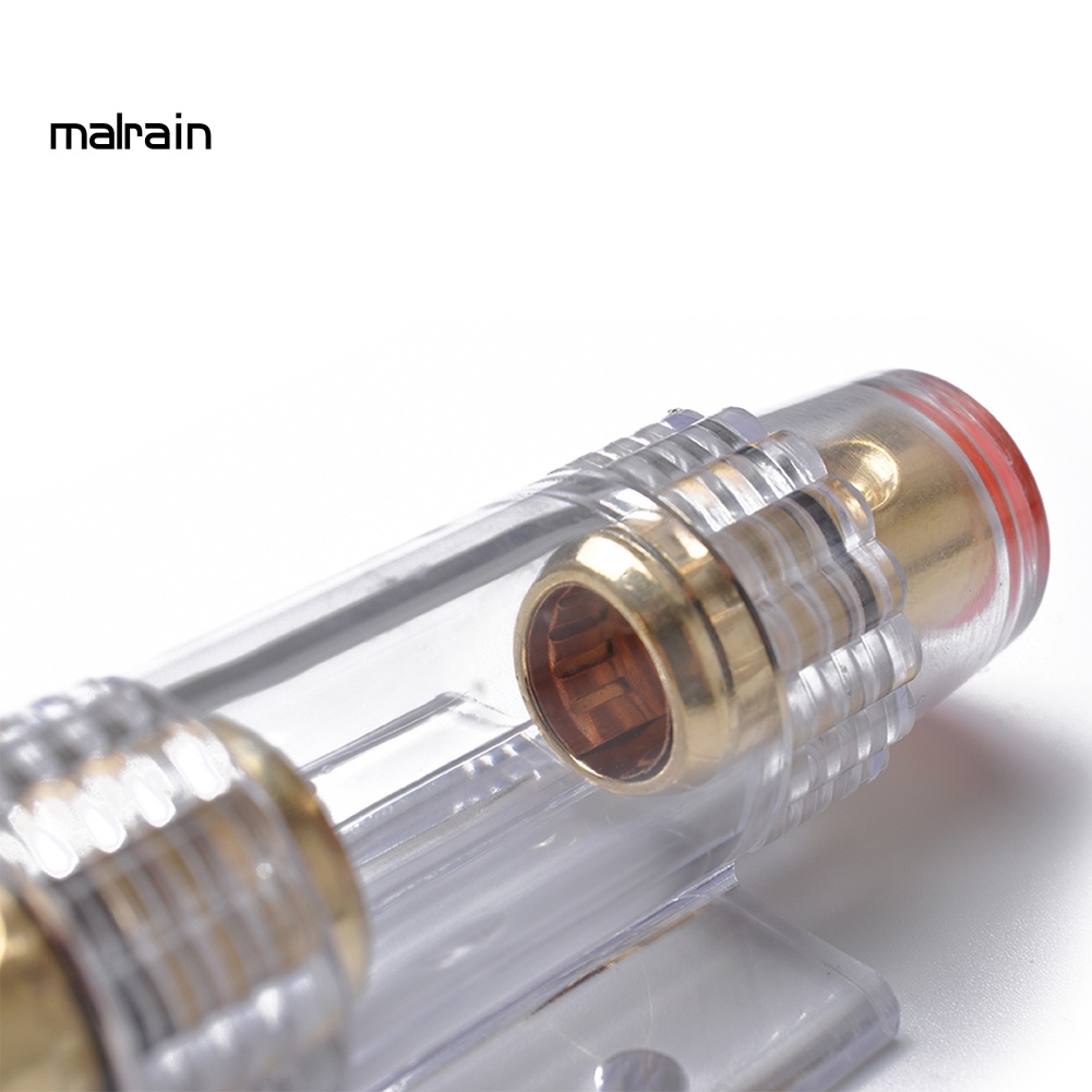 Giá Đỡ Cầu Chì Khuếch Đại Âm Thanh AGU 60A Chuyên Dụng Cho Xe Hơi