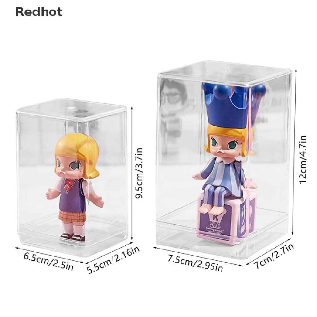 1 Hộp Trưng Bày Mô Hình Búp Bê Trong Suốt Chống Bụi
