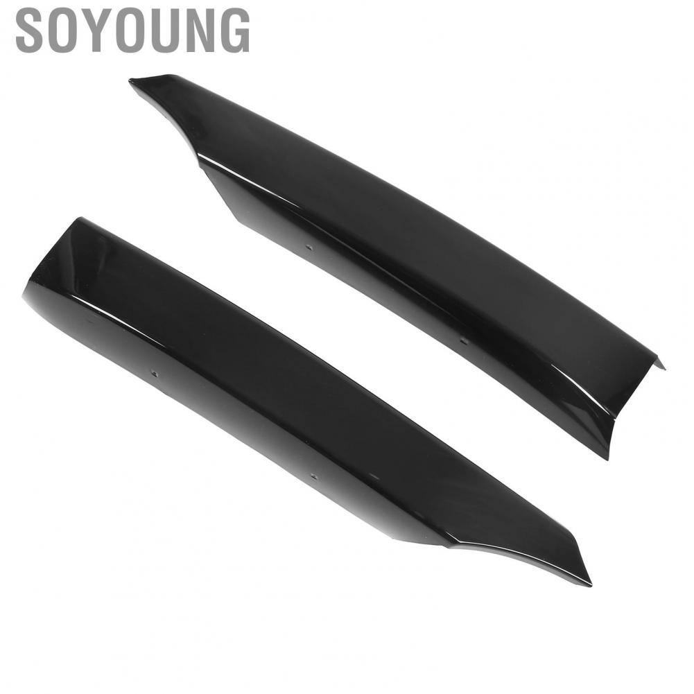 Soyoung Front Bumper Lip Spoiler Anti Crack Diffuser Aerodynamic  for Cars