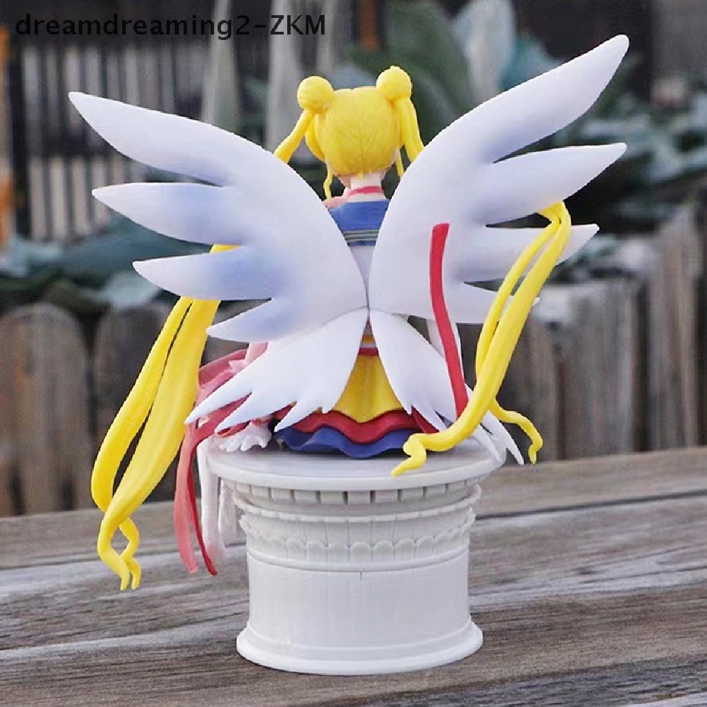 [Dreaming] Đồ Chơi Mô Hình Búp Bê Thủy Thủ Mặt Trăng Bằng Pvc Trang Trí Bánh Kem [zkm]