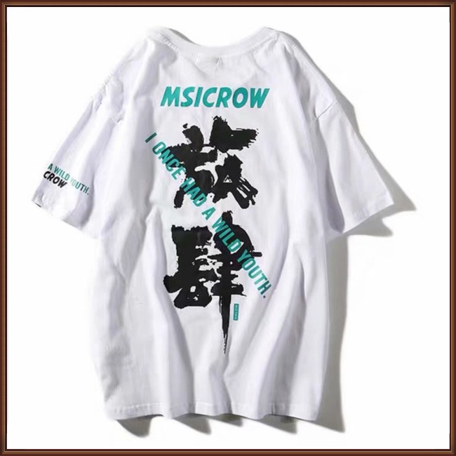 Áo Thun In Họa Tiết Phong Cách Hip Hop Thời Trang Cho Nam Và Nữ