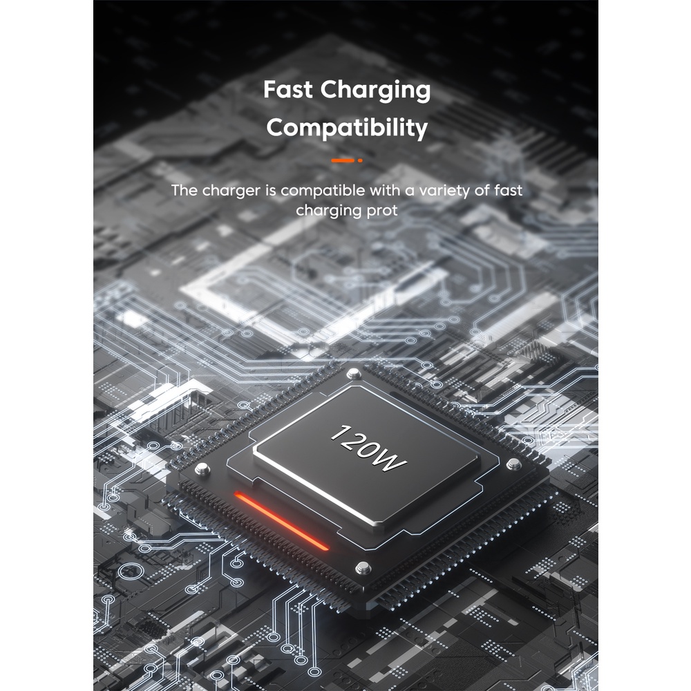 Dây Cáp Sạc Nhanh 120W 6A Type C Cho Điện Thoại