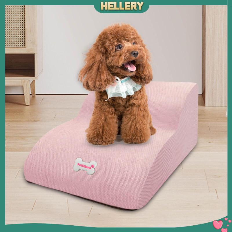 Bậc Thang Chống Trượt Có Thể Tháo Rời Vỏ Màu Xám Cho Chó Nhỏ