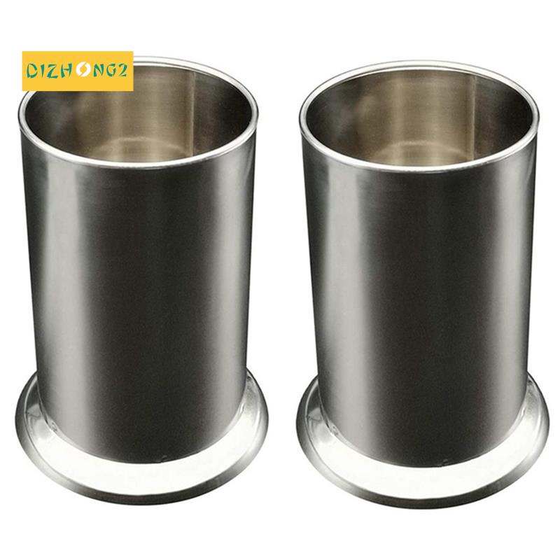 Set 2 Giá Đỡ Ống Hút Bằng Thép Không Gỉ Tiện Dụng