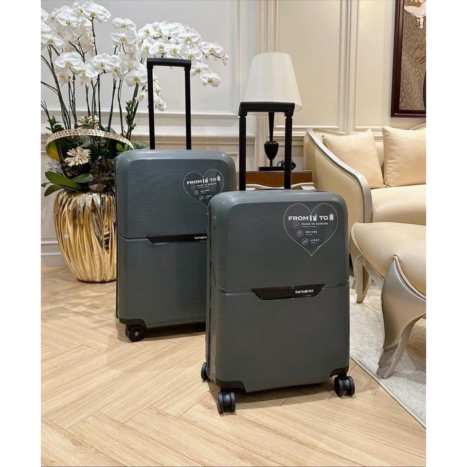 Vali Samsonite Magnum ECO -  Khoá ngoàm - Siêu nhẹ - Made in EU xịn sò - HANGDUC88