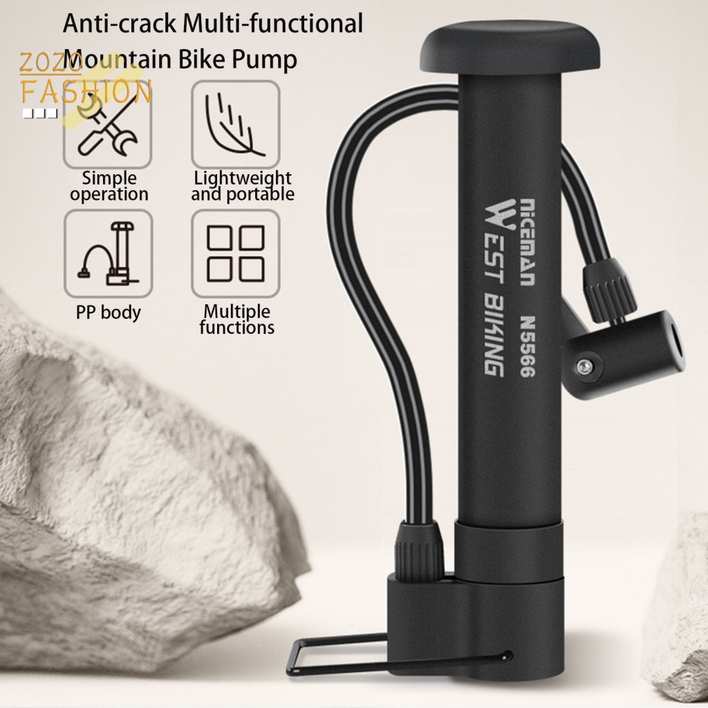 1 Bộ Dụng Cụ Bơm Hơi Xe Đạp Leo Núi Chống Nứt Đa Năng