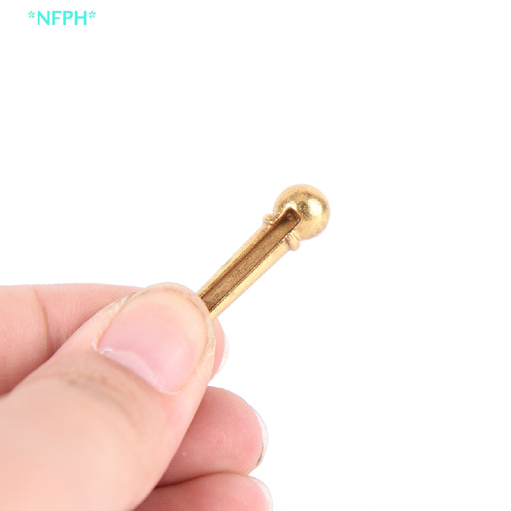 Set 6 Ghim Dây Đàn Ghi Ta Bằng Kim Loại Màu Vàng / Bạc Mới