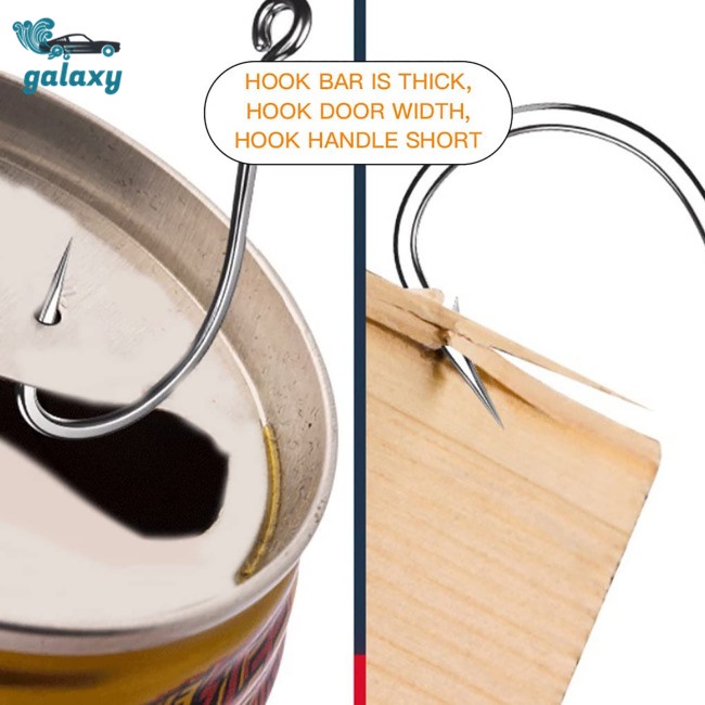 Galaxy Lưỡi Câu Cá Bằng Thép Carbon Cao Cấp Nhiều Kích Cỡ