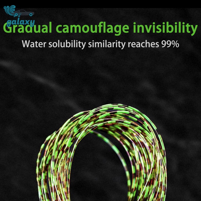 Galaxy 1 Cuộn Dây Câu Cá 500M 3d Chất Liệu Nylon Vô Hình Thay Đổi Màu Sắc