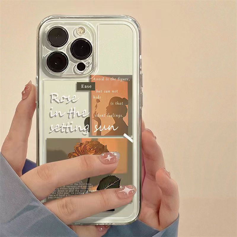 ✅Ốp Điện Thoại Họa Tiết Hoàng Hôn Xinh Xắn Dành Cho Iphone 78 Xr Apple131211Ốp Điện Thoại Mềm Chống Sốc 0N3Q Cho Iphone14 xsmax Pro