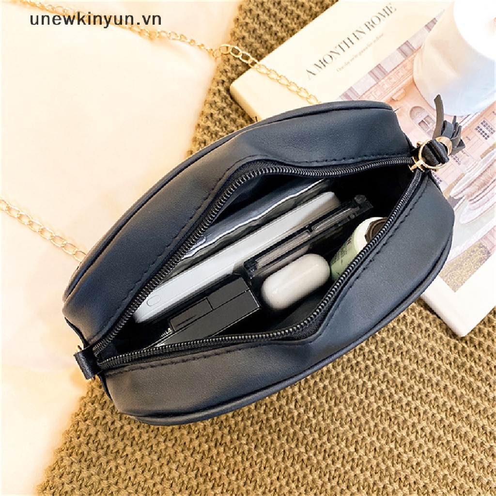Túi Da PU Đeo Chéo Thêu Họa Tiết Thời Trang Cho Nữ
